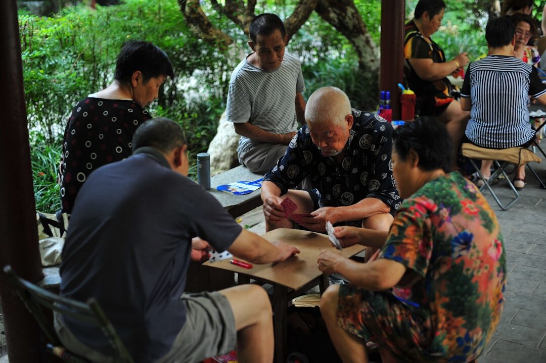 elderly group activity